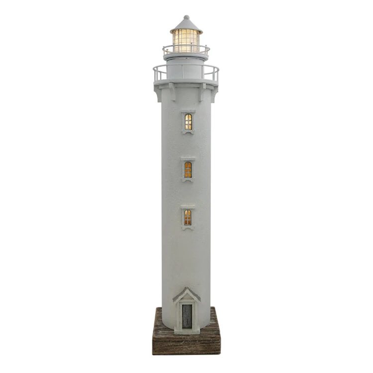 pure white lighthouse