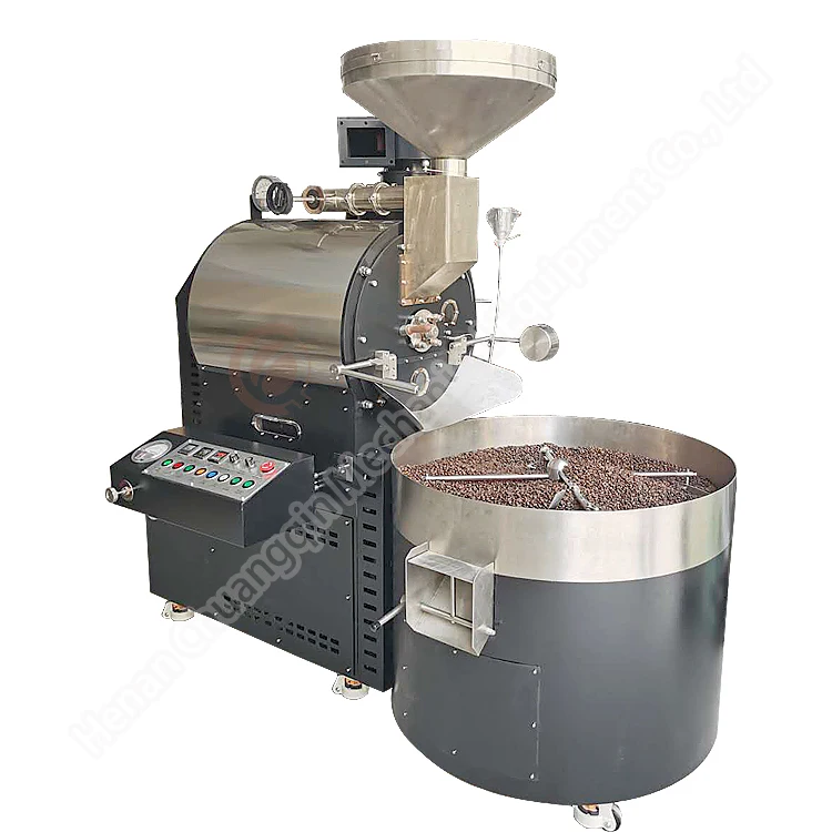 15kg coffee roaster smoke filter with esp Gas Coffe Bean Roasting Machines 60kg Stainless Steel Coffee Roaster