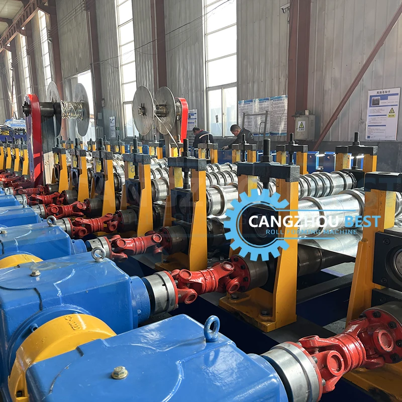 New Type Multi Option Automatic Innovative Spiral Steel Silo Panel Roll Forming Machine Production Line