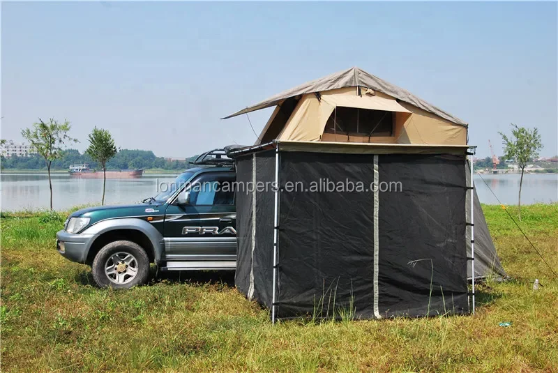 Black Mosquito Net for awning 4x4 off road Roof top tent