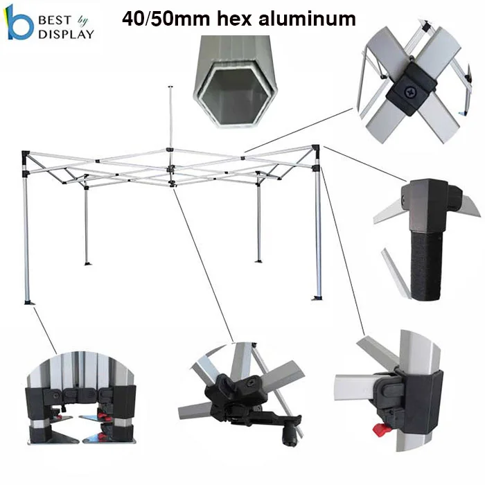 40mm hex Aluminum frame