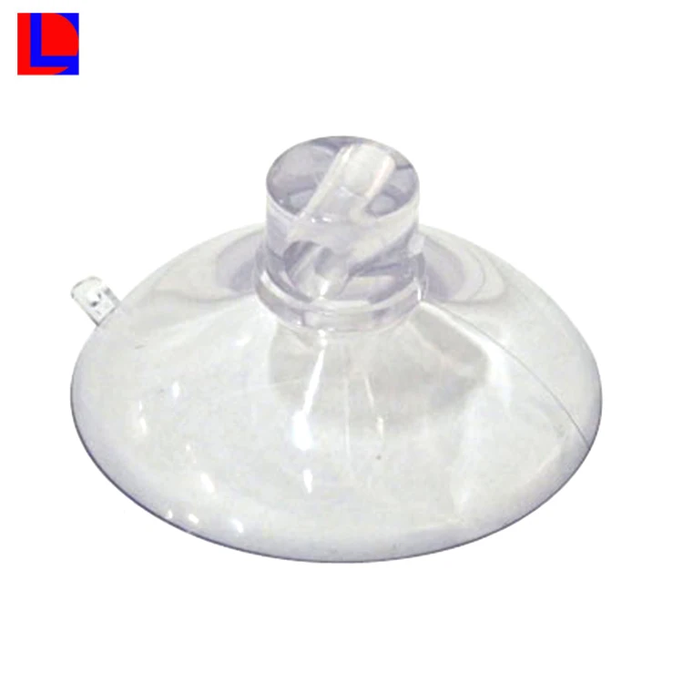 30mm Standard Transparent PVC suction cups with screw