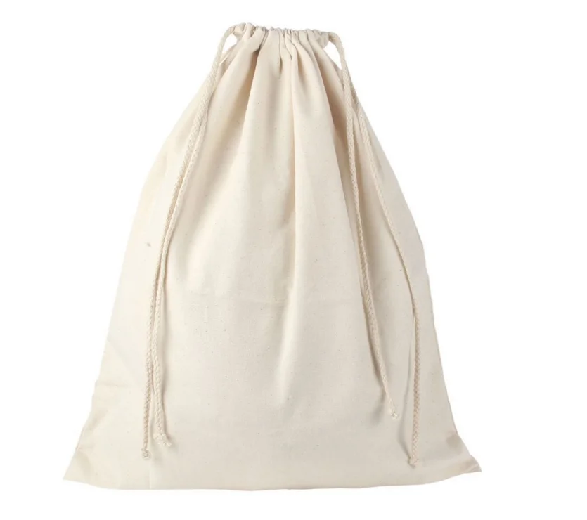 Cotton Drawstring Bags White Organic Cotton Bags Cotton Drawstring Bags With Logo Custom Manufacturer Wholesale