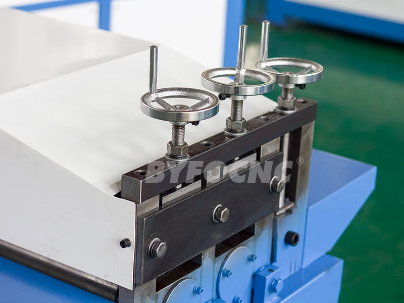 byfo pipe forming making machines fabriaction line Fast delivery sheet metal bender roller machine grooving machine