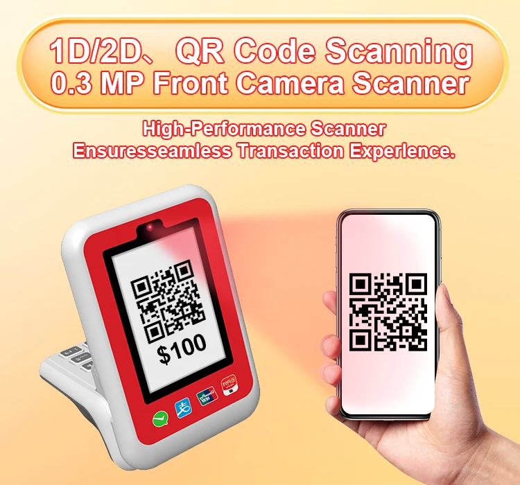 NFC QR код облачного терминала генератор оплаты дисплей Soundbox Z30