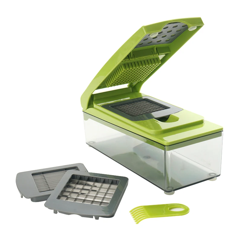 Factory Price Multifunctional Vegetable Onion Chopper with Filter Basket Vegetable Onion Cutter Slicer and Food Dicer