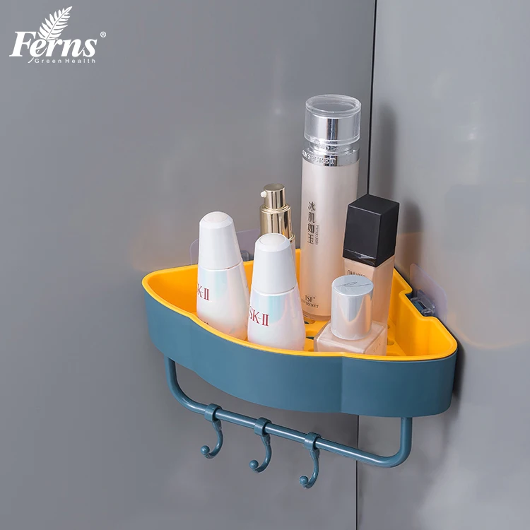 Cheap Price Bathroom Shelf Plastic Wall Shelf Storage Rack