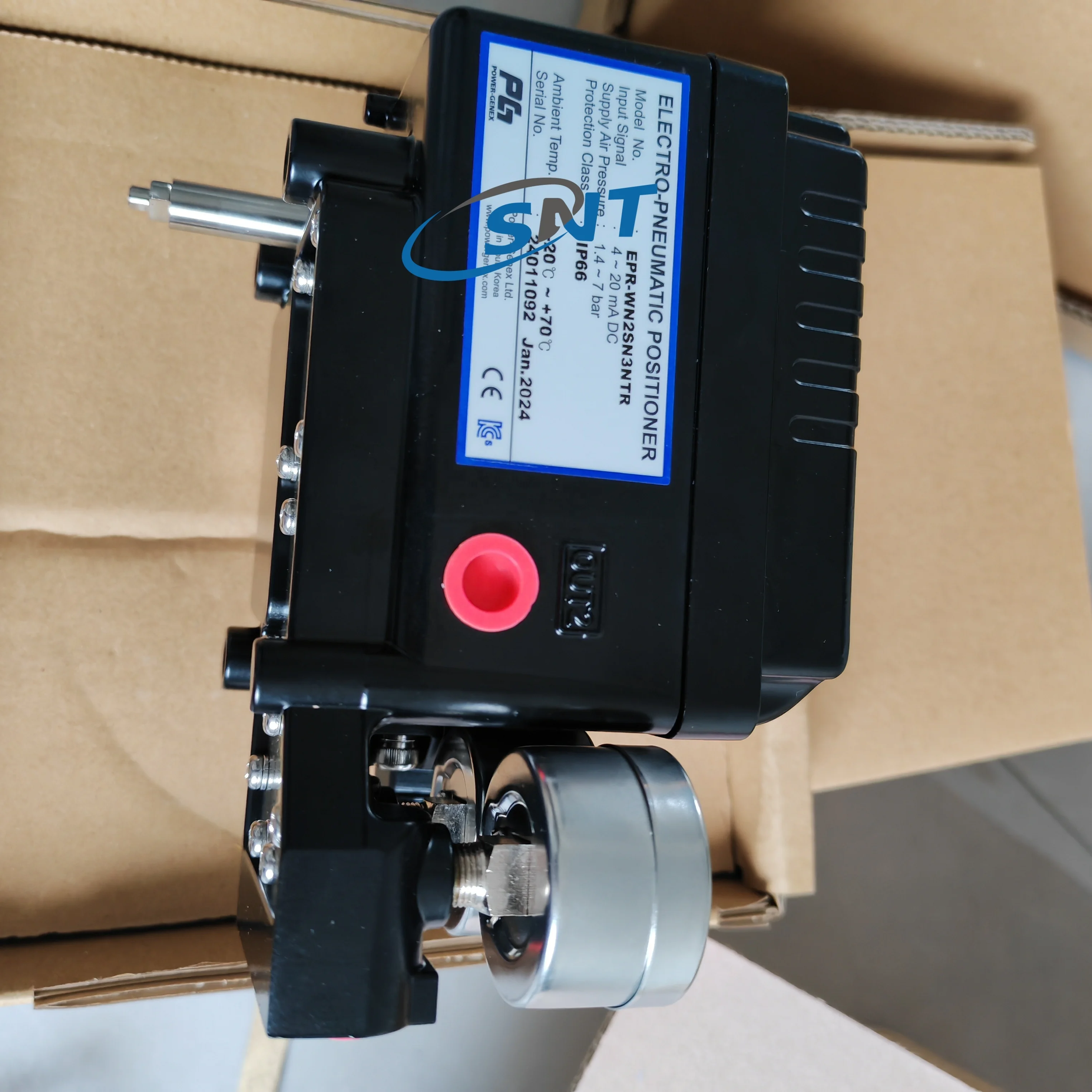 Original Korea Power Genex EPR 4-20MA Electro-Pneumatic Positioner PG EP positioner Rotary positioner EPR-WN2SN3NTR