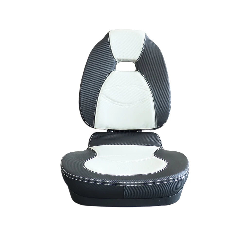 Factory boat accessories Luxury  Aluminium alloy boat seat Deluxe fold Captain Sailor speed Boat seat for other marine supplies