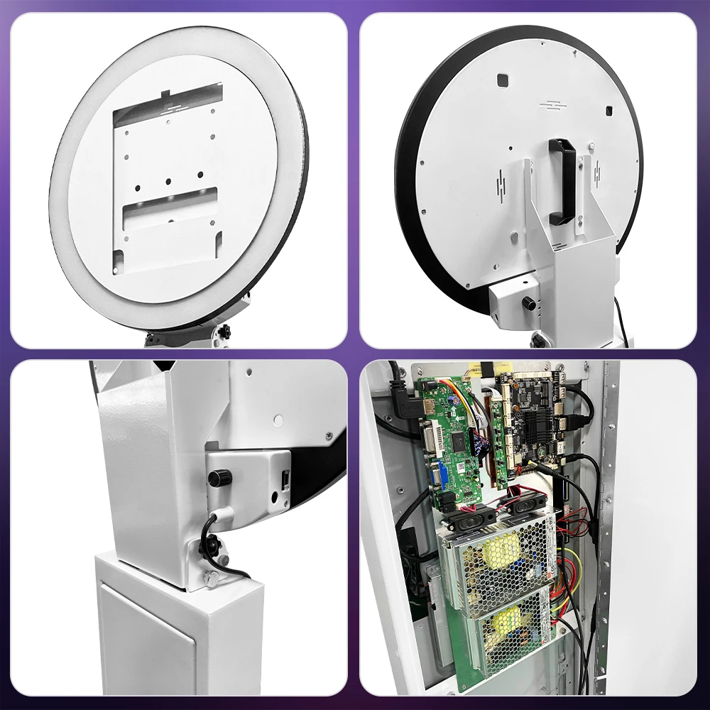 photo booth machine with printer kiosk 21.5 inch Led touch screen monitor 32 inch mirror photobooth selfie camera photo booth