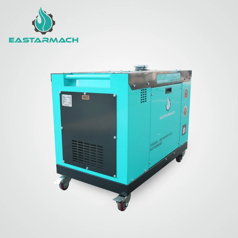 Silent 7kw Small Marine Diesel Generators Set Air-cooled Generator Genset