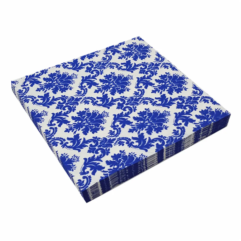 Disposable Paper Dinner Party Napkins Decoupage Table Paper Napkins Elegant Tissue Vintage Towel Paper Napkins