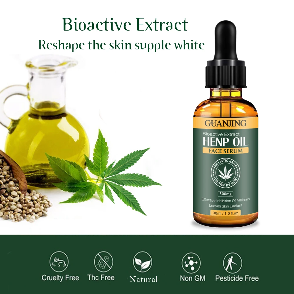 
Private Label Natural Organic Hemp Seed Herbal Extract Facial Essential Oil Pure Cbd Hemp Oil 30Ml 