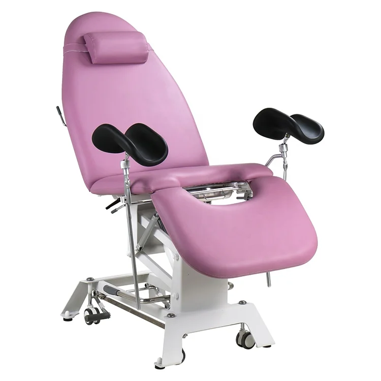 gynecological examination table, gynecology, delivery, with accessories
