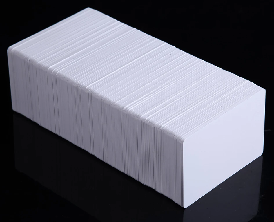 13.56MHz MF IC White Blank Proximity Card Access Sensing Card S50 MF M1Smart Key Card Door Entry System