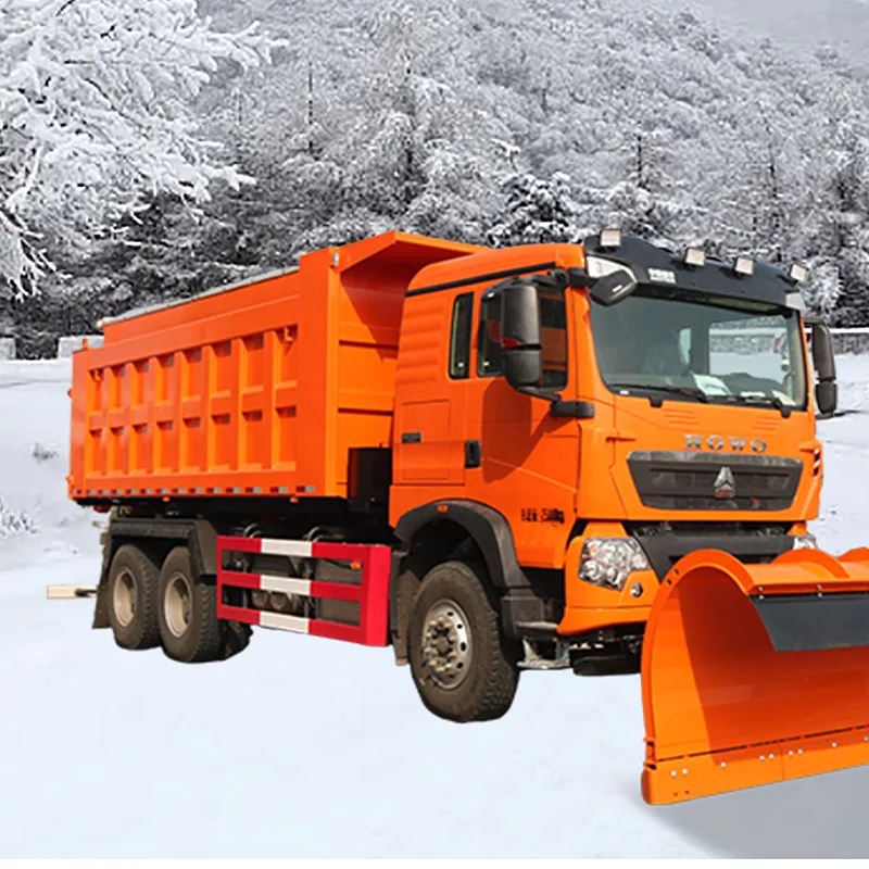 Hot Sale 5250 Sinotruk Snow Plow Salt Spreader Snow Removal Truck