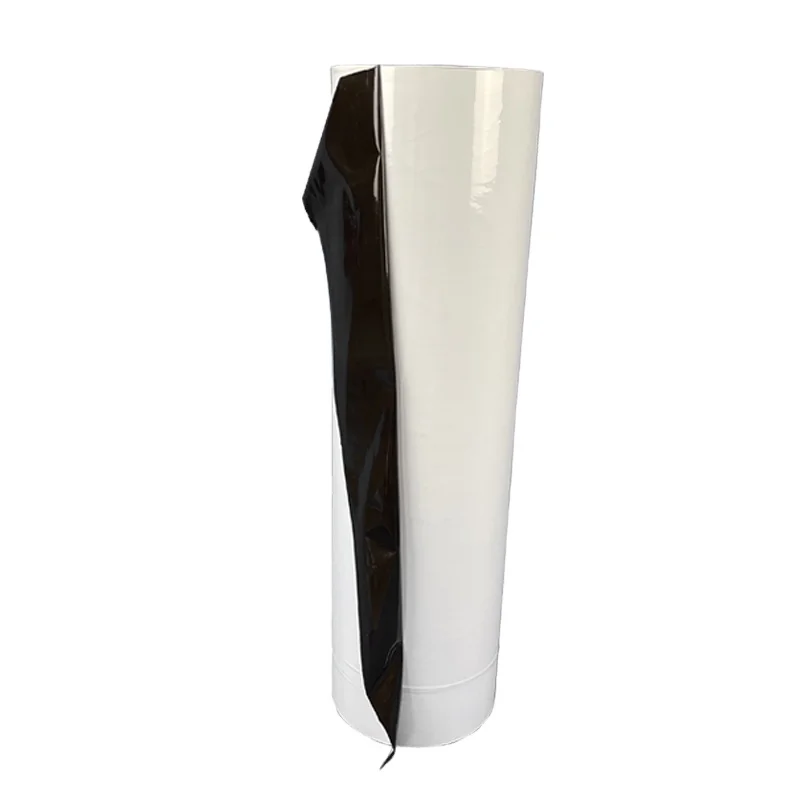 printed with your logo polyurethane composite board transparent pe film for protect pet sheet protection