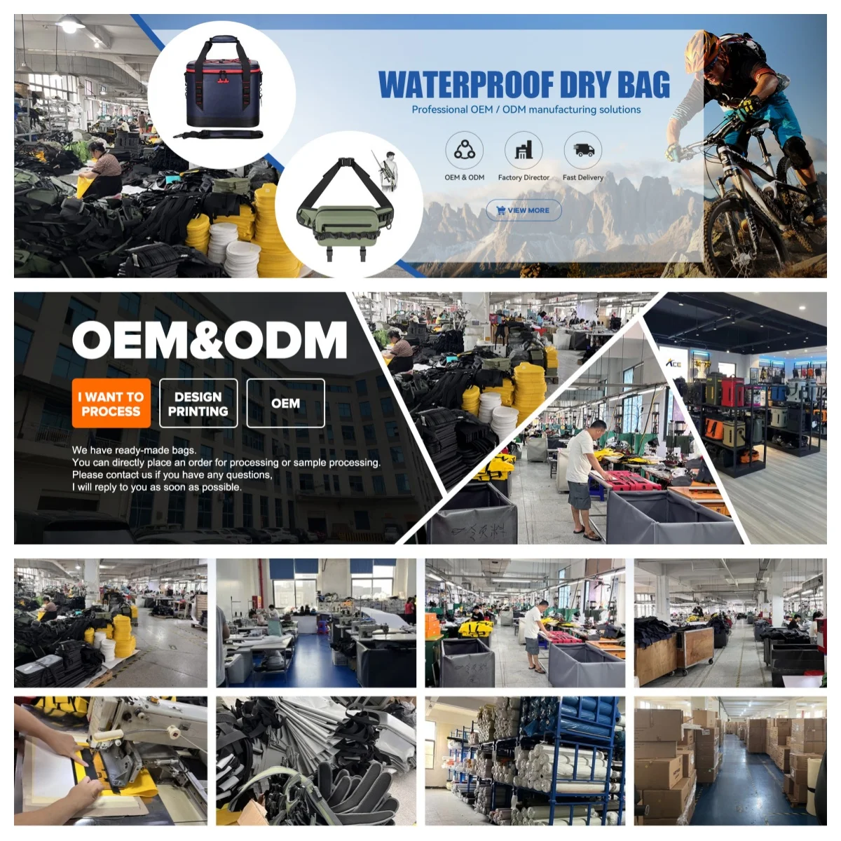 500D PVC Tarpaulin Dry and Wet Separation waterproof hiking backpack for Trekking  Mountaineering Waterproof Dry Bag  Backpack