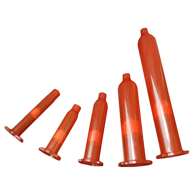 3cc Amber  US new type pneumatic industrial disposable syringe Industrial syringe Industrial adhesive  disposable syringe3