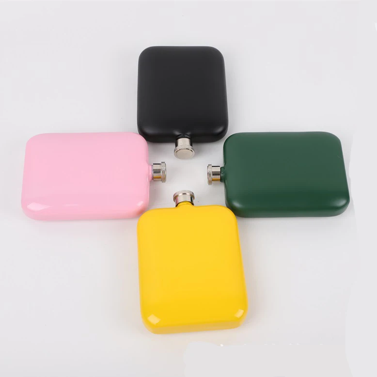 6Oz Leak Proof Engraved Flask Whisky Stainless Steel Pocket Hip for