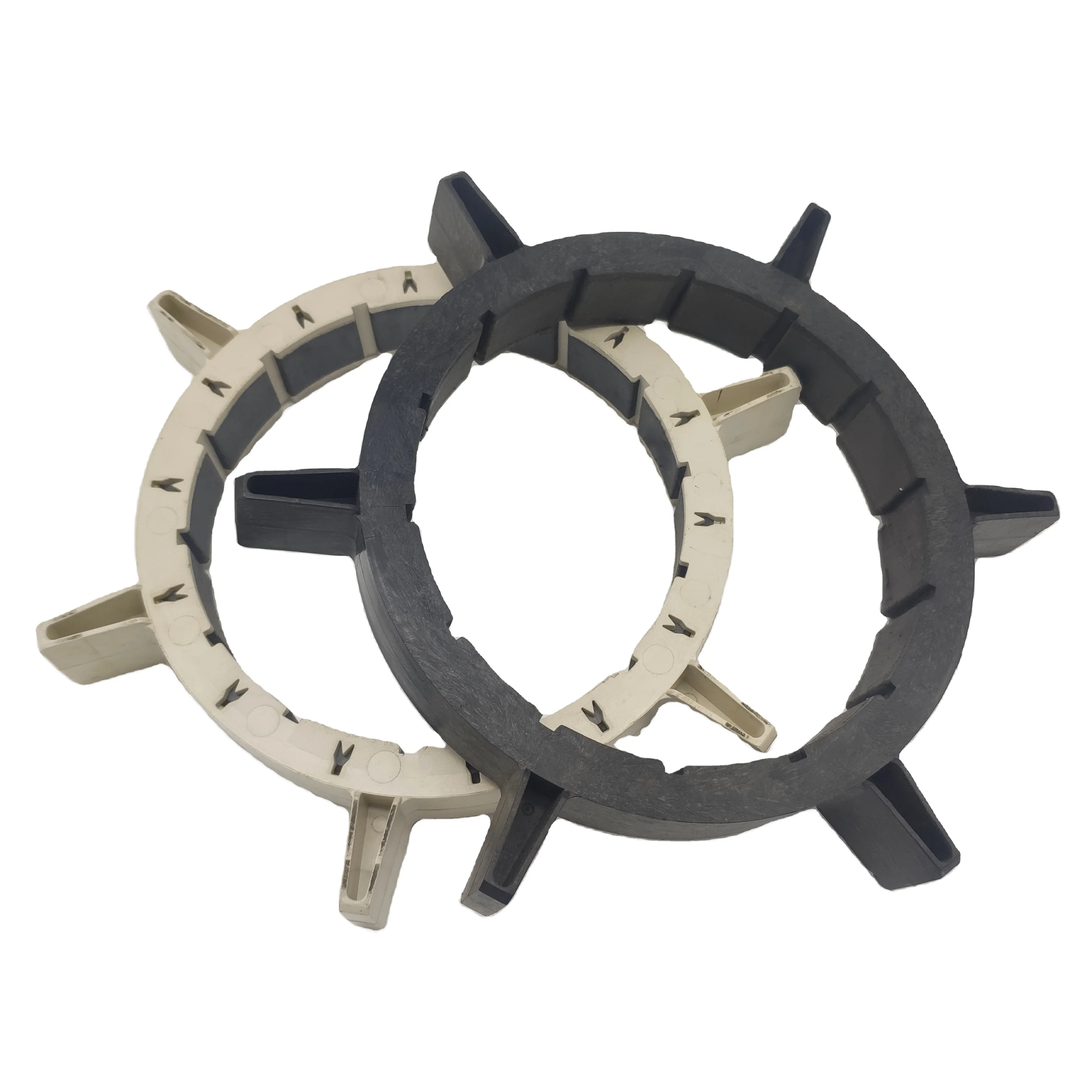 Wholesale   Arc ferrite multipole magnet soft core magnet with cheap price high quality for bldc motor rotor fan magnet ring