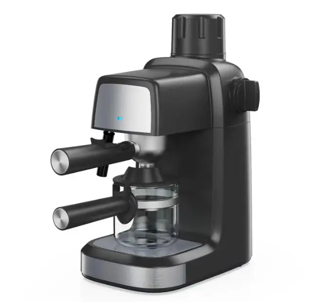 5 Bars Steam Cappuccino Espresso Coffee Maker with Milk Frother