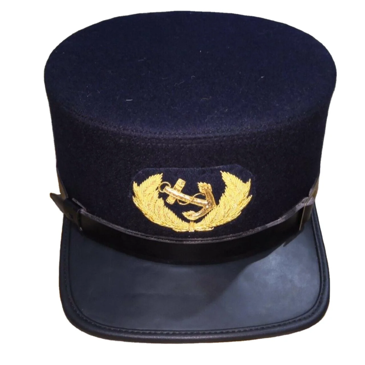 
Civil war us navy officer s visored cap bearing the rank insignia Badge Kepi Military Cap 