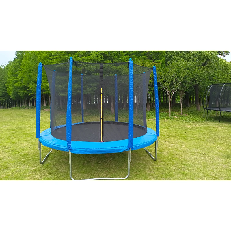 Cheap 6ft 8ft 10ft 12ft 14ft 15ft 16ft Big Garden Round Outdoor Indoor Trampoline With Enclosure Safety Net for sale