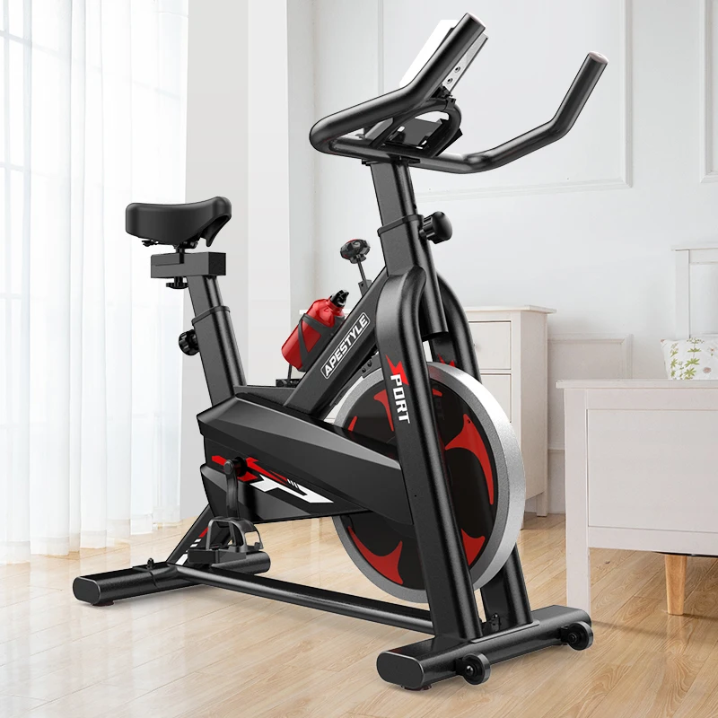 Yunpao professional electric folding 6KG flywheel weight gym bicycle home spinning bike fitness exercise machine