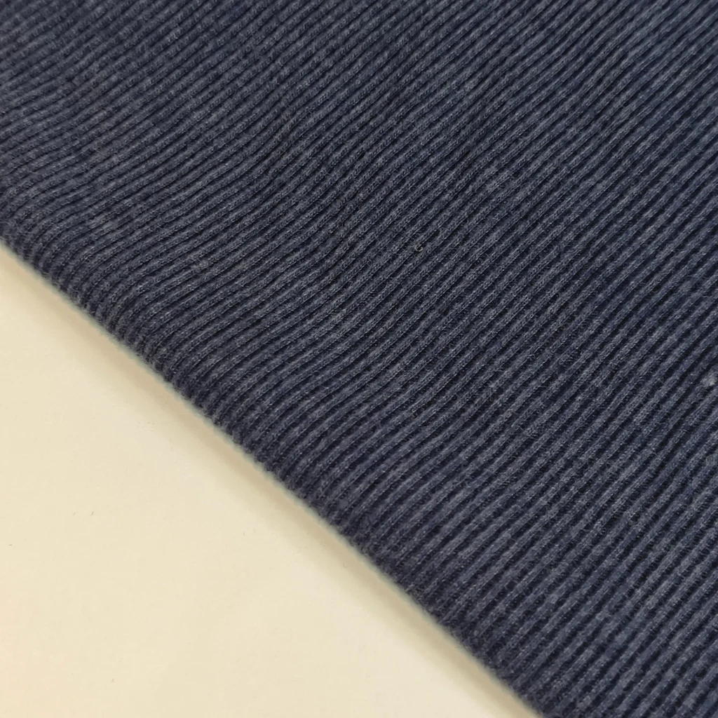 Factory Direct Sale 270Gsm  Cotton  Polyester  Double Rib CVC French Rib Brush  Fabric