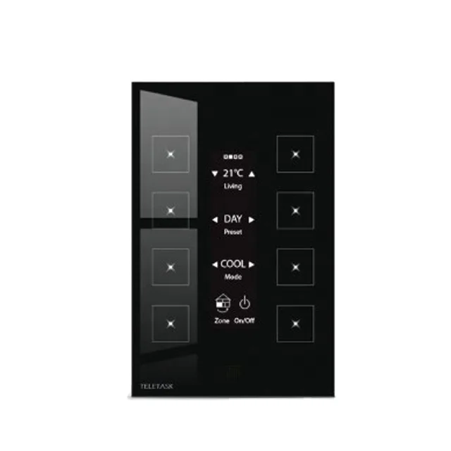 Customized 1.0Mm 1.1Mm 1.5Mm 2.0Mm Silk Screen Coating Digital Key Touch Screen Glass Panel for Electronic Product