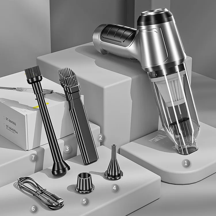 Handheld Wireless Motor Car Vacuum Cleaner Strong Suction High Power Vacuum Cleaner Home Appliance