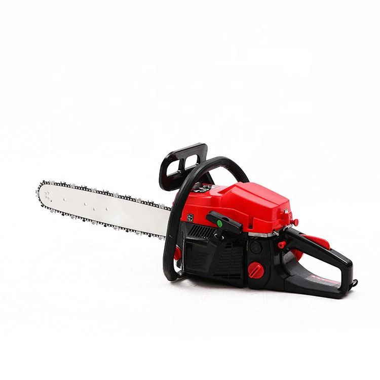 Wholesale Price 5200 Petrol Metal Chain Saw Handheld Tree Harvesting Chainsaw Wood Cutting Chain Saw Machine