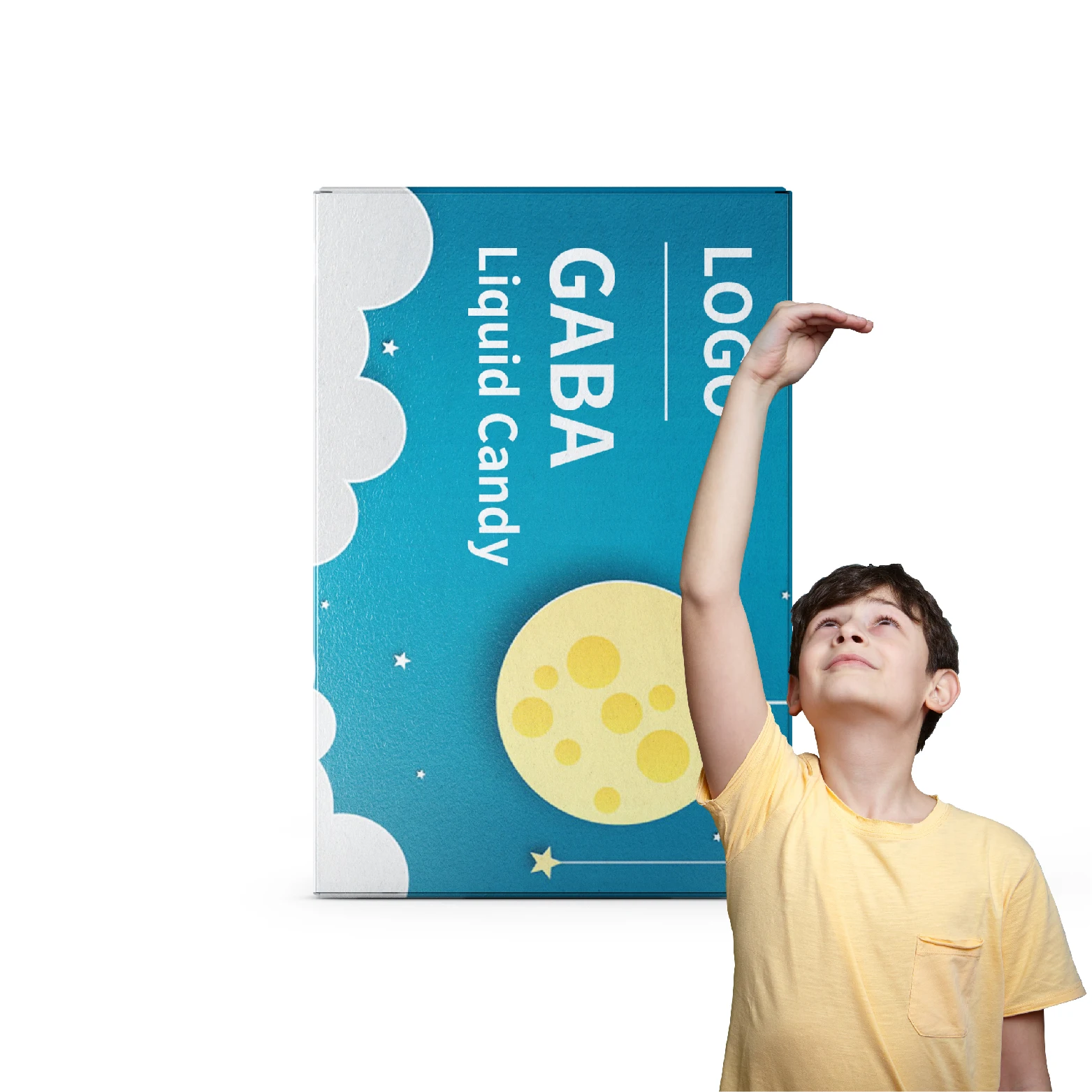 Help Children Growth Increased Height Gaba Liquid Candy Private Label GABA Gummy