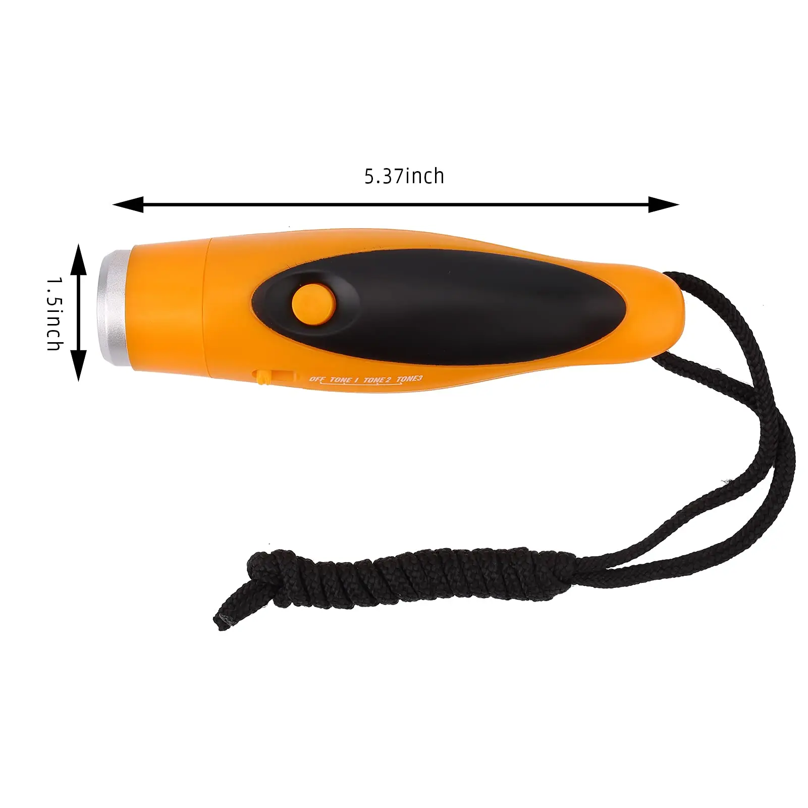 Electronic Whistle, Battery Operated Whistle Adjustable 3 Different Loud Ultrasonic Dog Training Whistle and Clicker