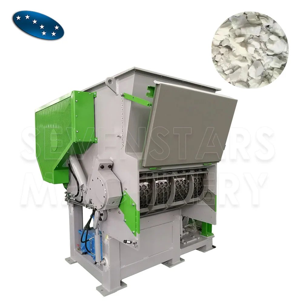 Sevenstars High Quality Plastic Film Bags Recycling Shredder Machine