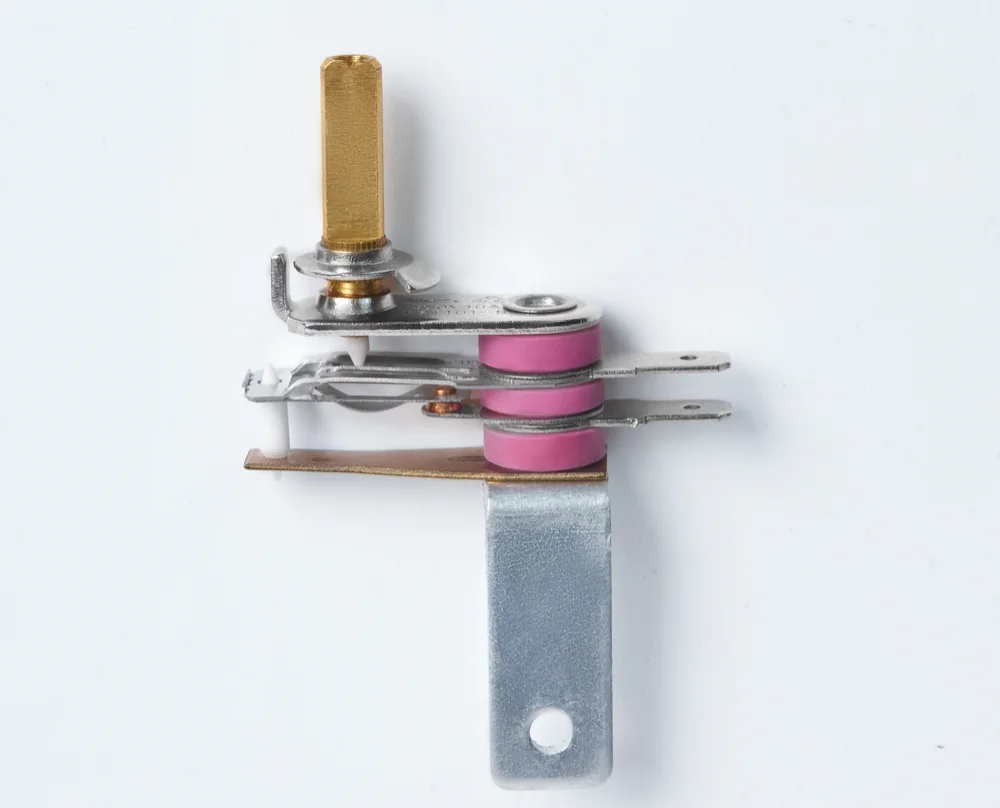 Hullo steam iron adjustable thermostat for Home Appliance Parts Bimetal Adjustable Thermostat