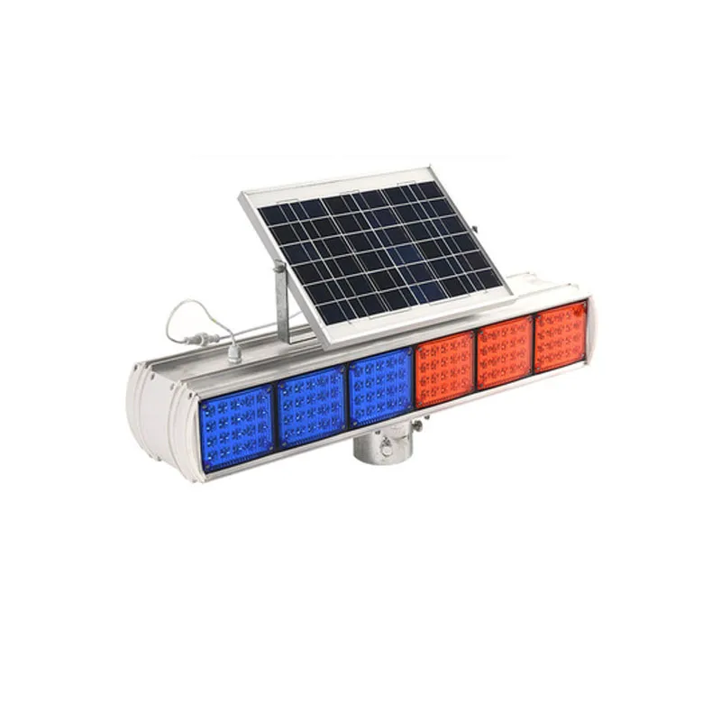 Red Blue Traffic Flash Double-Side LED Warning Strobe Light
