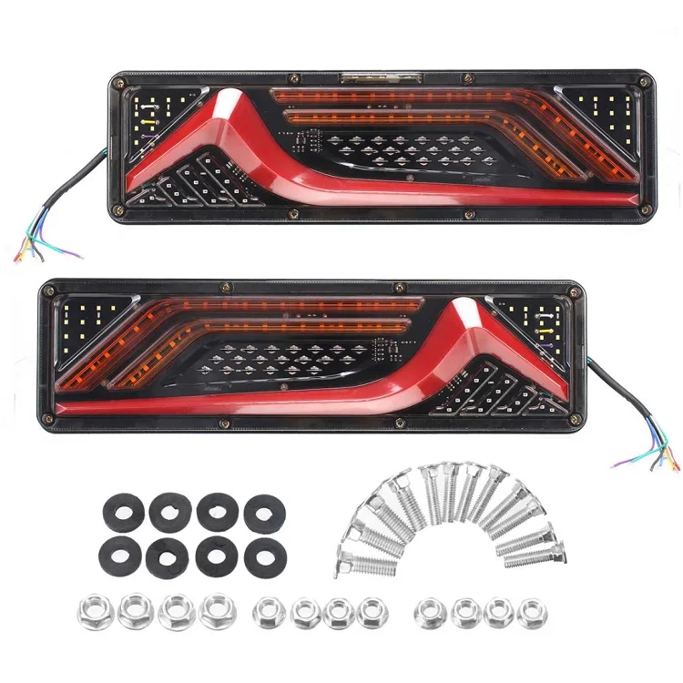 Задний фонарь для грузовика, светодиодная система освещения для грузовика, запчасти, светодиодные фонари для грузовика, прицепа