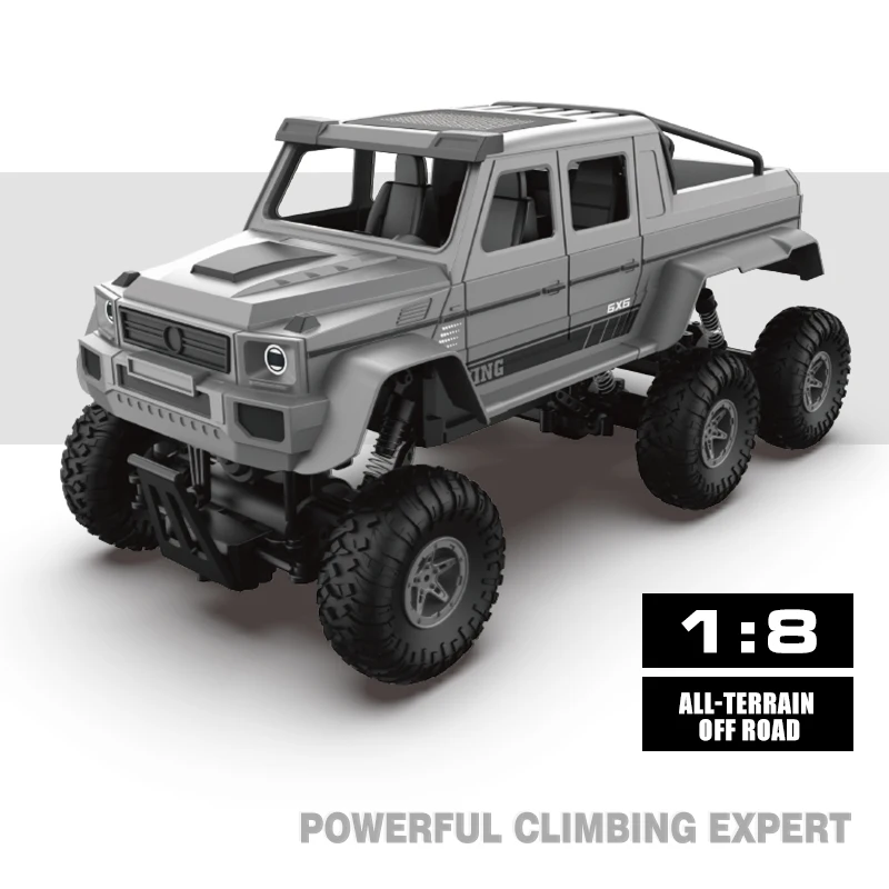 Заводская 1:8 2 4 г 6WD USB кабель в комплекте внедорожный пульт дистанционного управления для скалолазания Радиоуправляемая машина игрушка детей из прочного металла