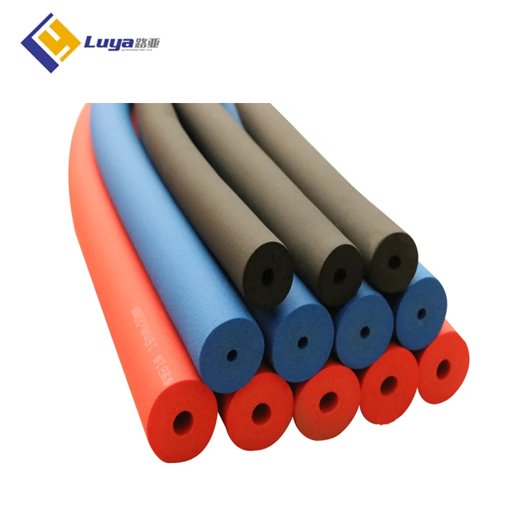Black Sponge Foam Rubber Tube NBR Epdm Foam Pipe Insulation