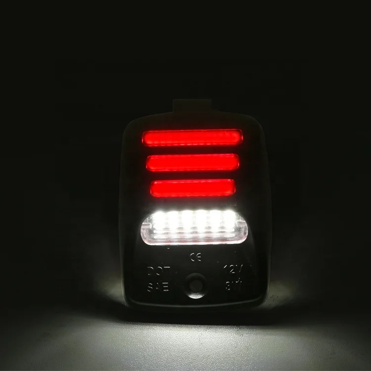 Мощный красный + белый свет, цвет 3014 SMD, светодиодный автомобильный светильник для Toyota Tacoma 2005-2015 /Tundra 2000-2013, светодиодный освещение для номерного знака