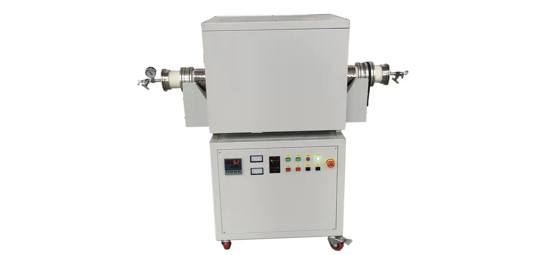 Horizontal Rotary and Tilting Vacuum Tube Furnace For With Customized Temperature and Tube Size