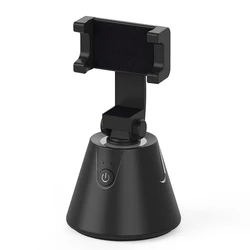 360 Ai Face Tracking Smart Cell Phone Stand Auto Rotation Live Vlog Video Smart Shooting Mobilephone Holder Self Stick