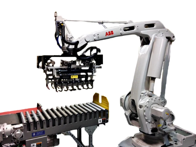 Automatic Robotic Palletizer Box Palletizing Machine Carton Stacking