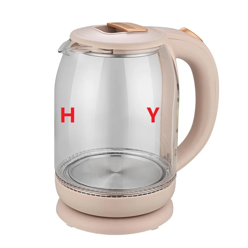 1.8L/ 2L electric glass kettle fast water boiler cordless teapot Smart home appliances and Commercial Whistling kettle