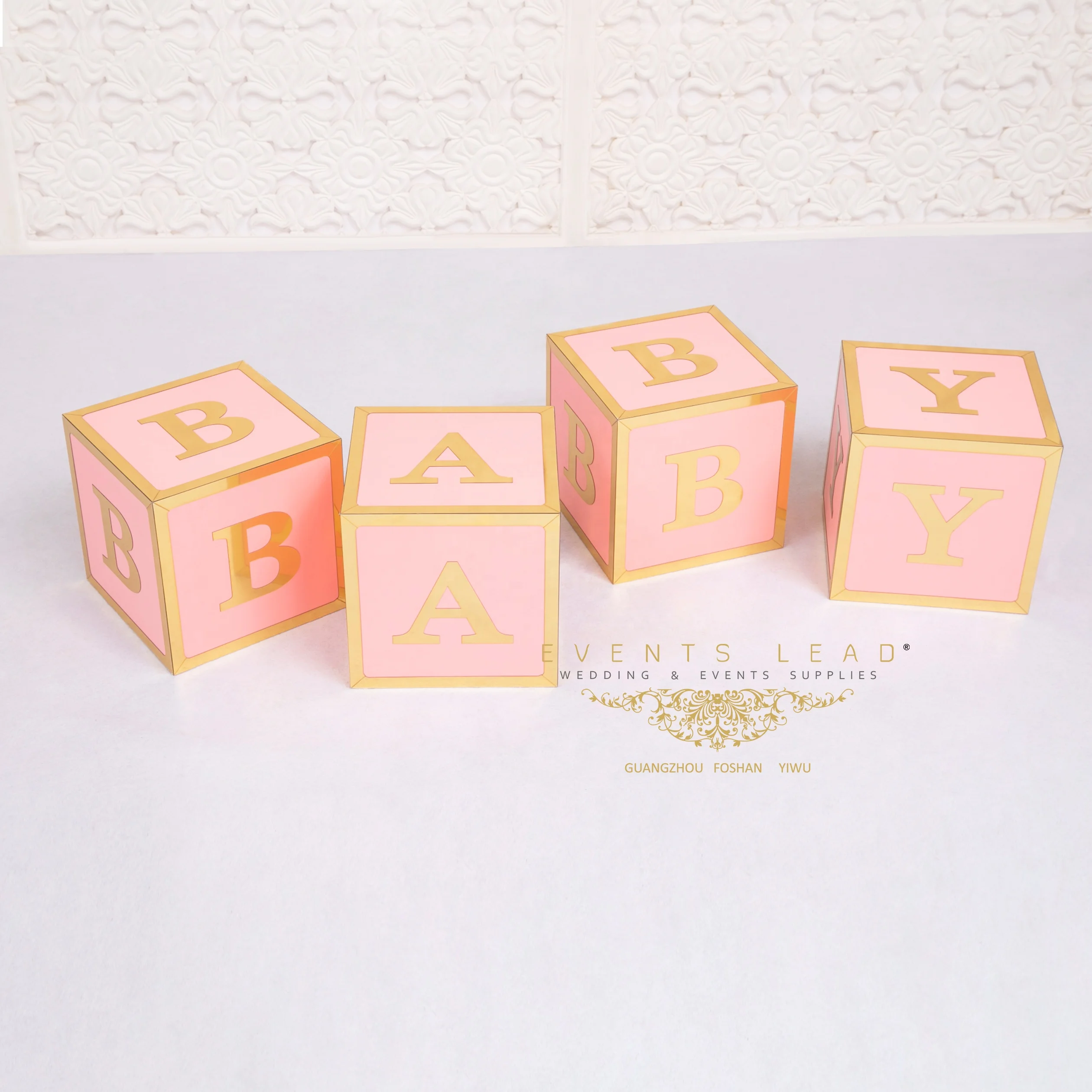 Красивые Детские конфетные тележки для вечеринок розовые коробки реквизит свадебных мероприятий