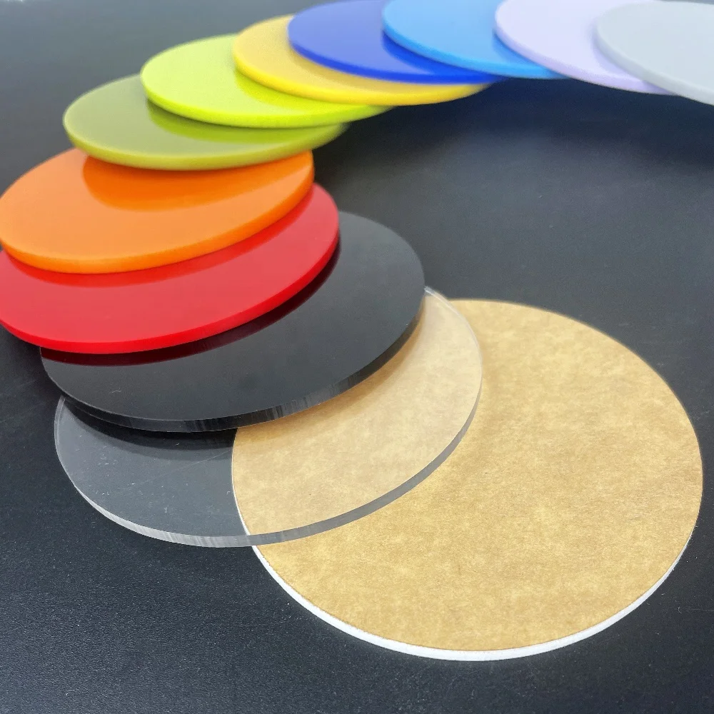 Factory Wholesale Clear Acrylic Cake Discs DIY Lucite Cake Base Board Cake Decorating Bake Tools Acrylic Clear Perspex Discs