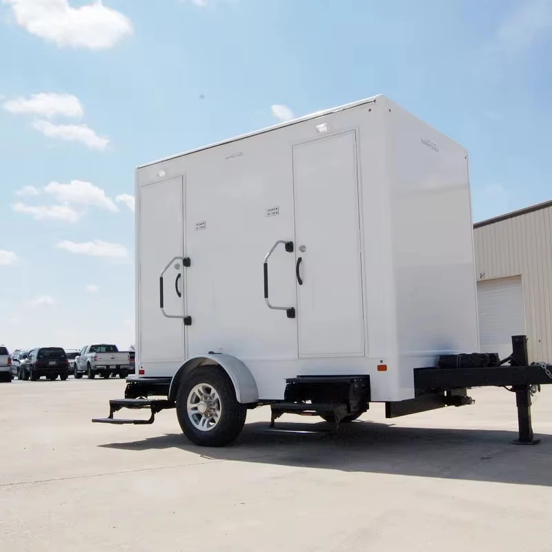 OEM factory release mobile portable toilets mobile  insulation restroom outdoor events mobile container toilet