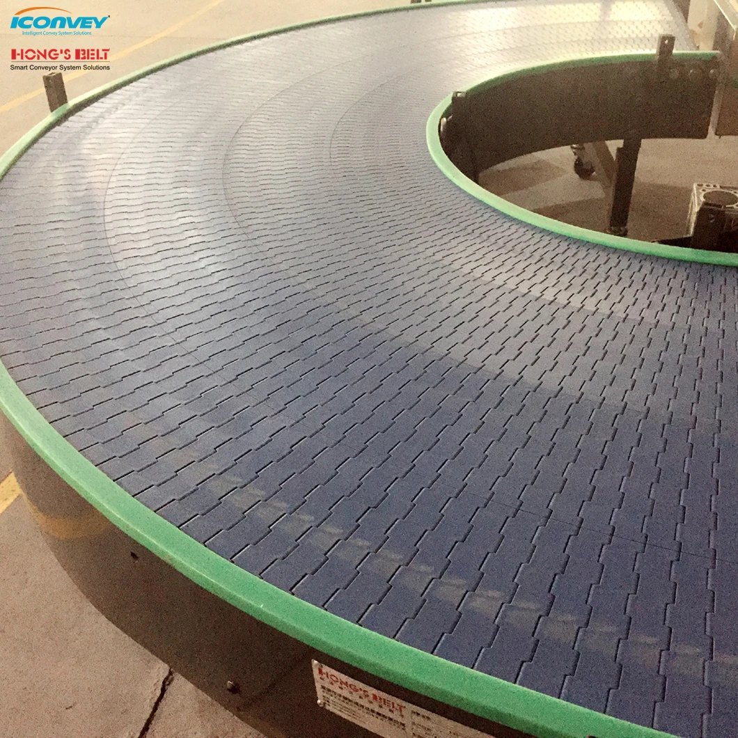 Hongsbelt Price Of Belt Conveyor Motor  Conveyor Belt Weight Flat Top Curve Conveyor Machine